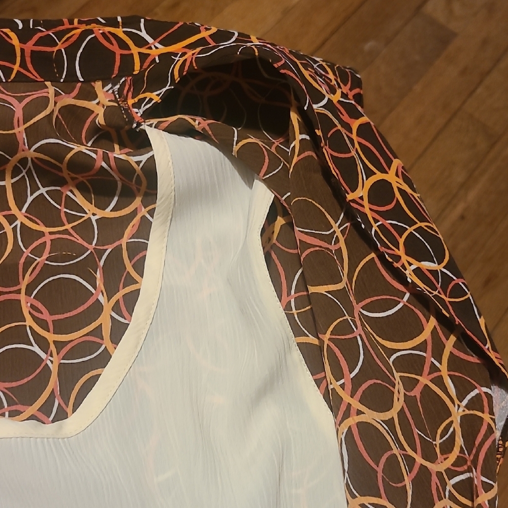 Elementz Multicolor Abstract Pattern Top - image 4